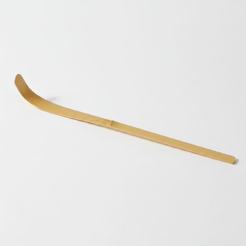 Cuillère à matcha chashaku en bambou naturel, style Japandi